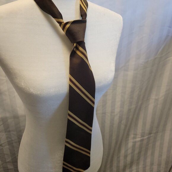 Hardy Amies Silk Neck Tie in EUC - Picture 3 of 8